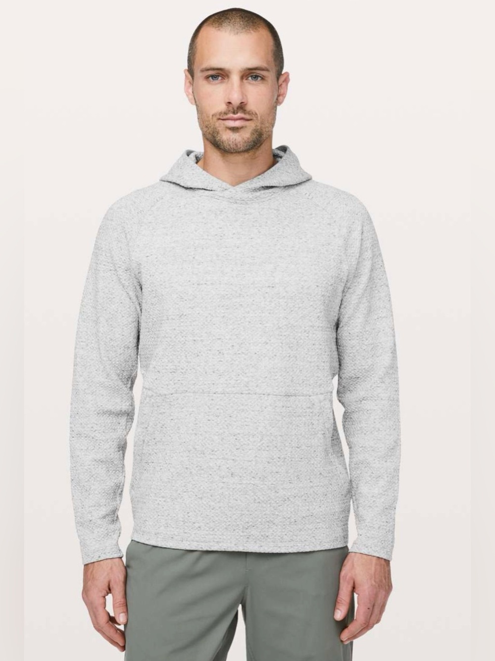 Lululemon At Ease Hoodie, Men’s XL, Heathered Grey, EUC $128